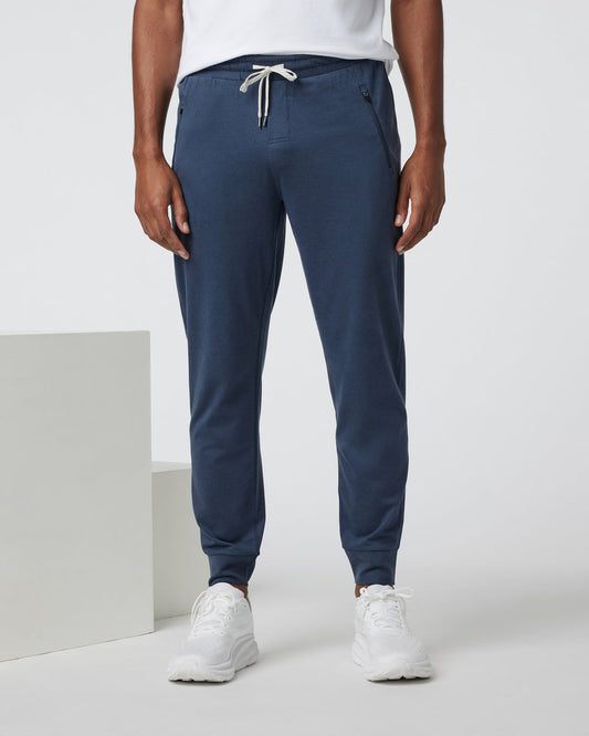 Men Vuori Ponto Performance Jogger Azure Heather