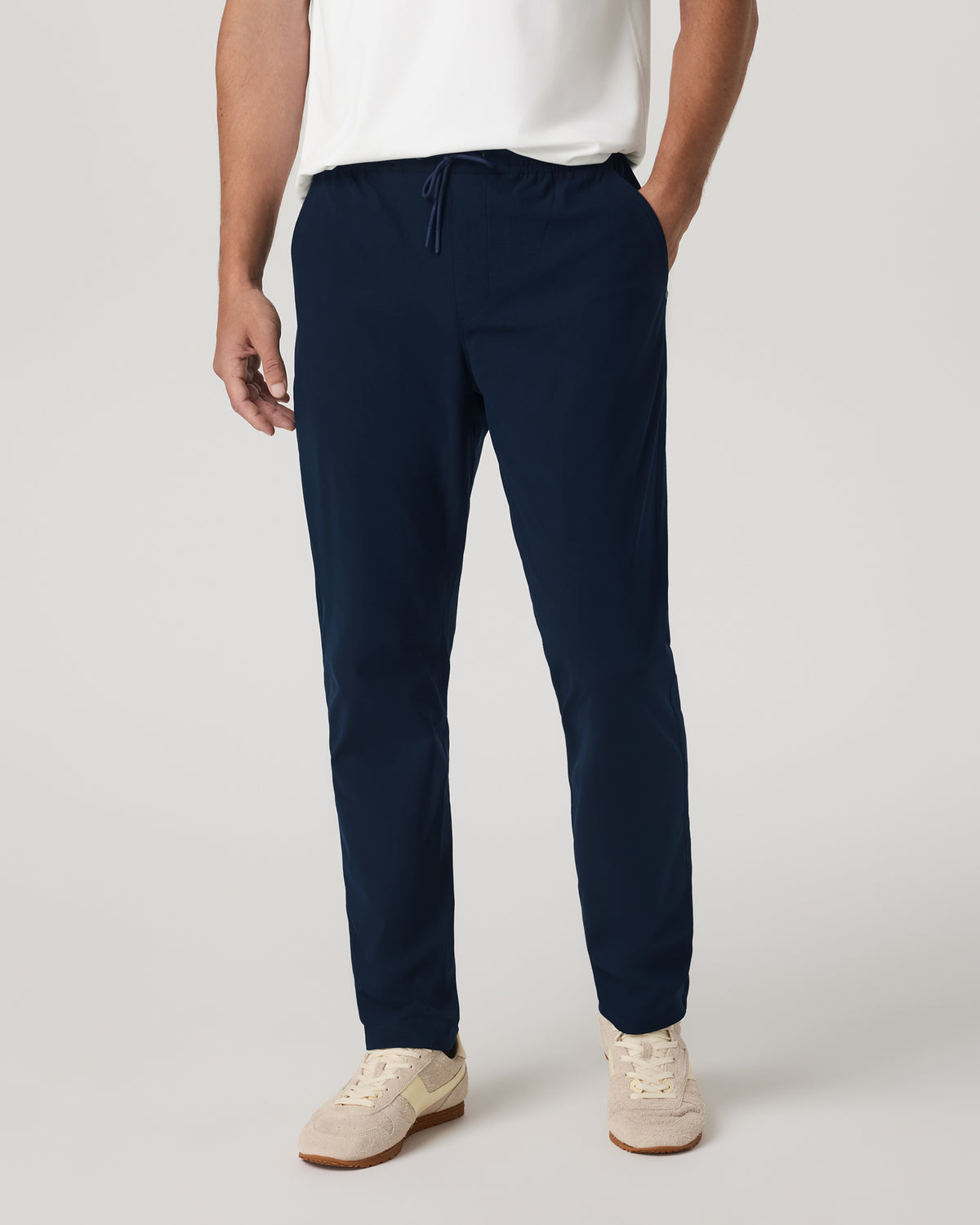 Men Vuori Meta Elastic Waist Pant Classic Fit Men's Ink Pants