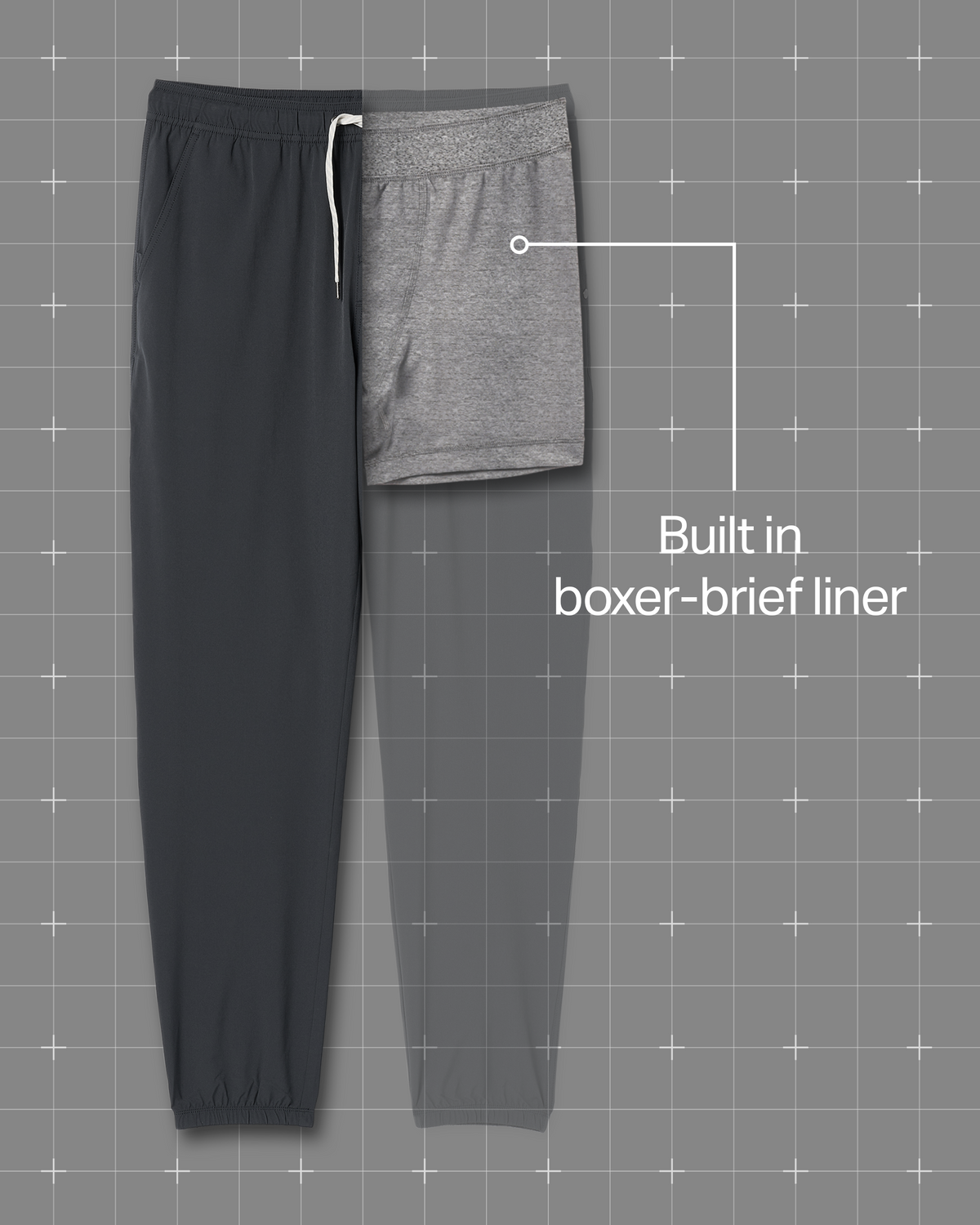 Men Vuori Kore Jogger Men's Black Workout Joggers