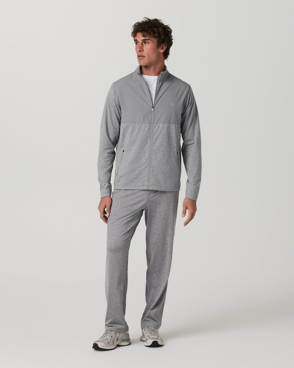Men Vuori Men's Sunday Performance Track Pant 30" Grey Heather