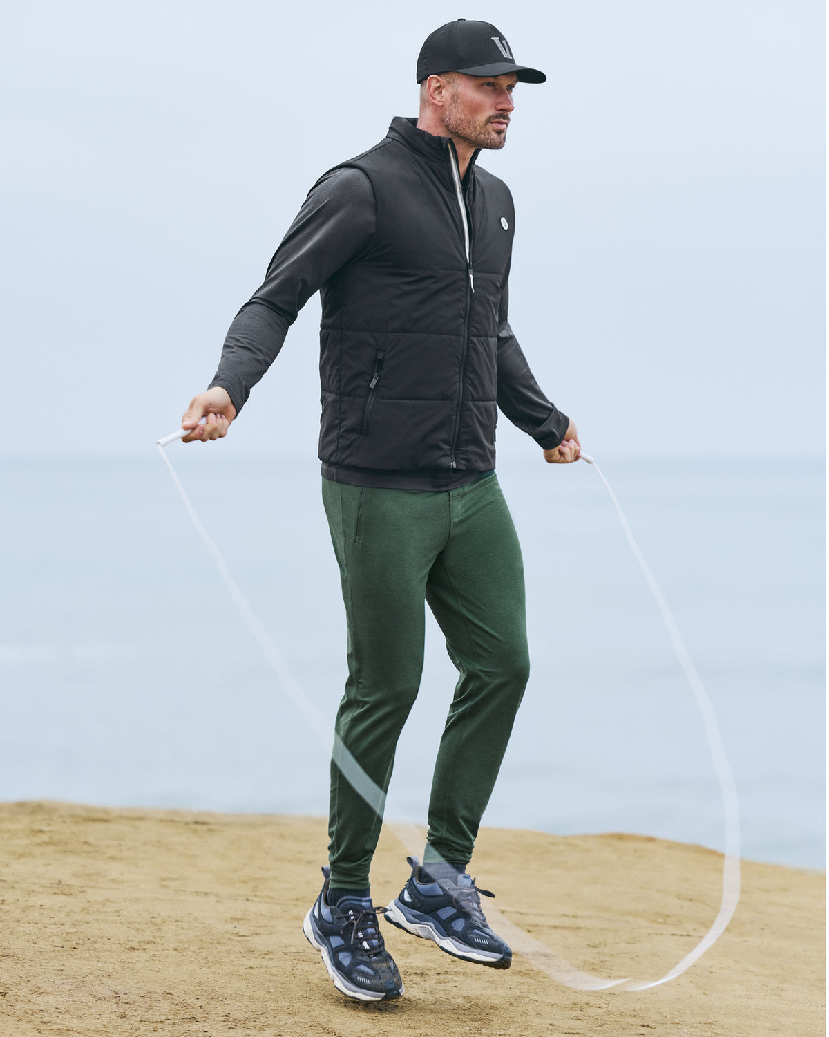 Men Vuori Ponto Performance Jogger Men's Spruce Heather Pant