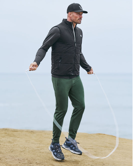 Men Vuori Ponto Performance Jogger Men's Spruce Heather Pant