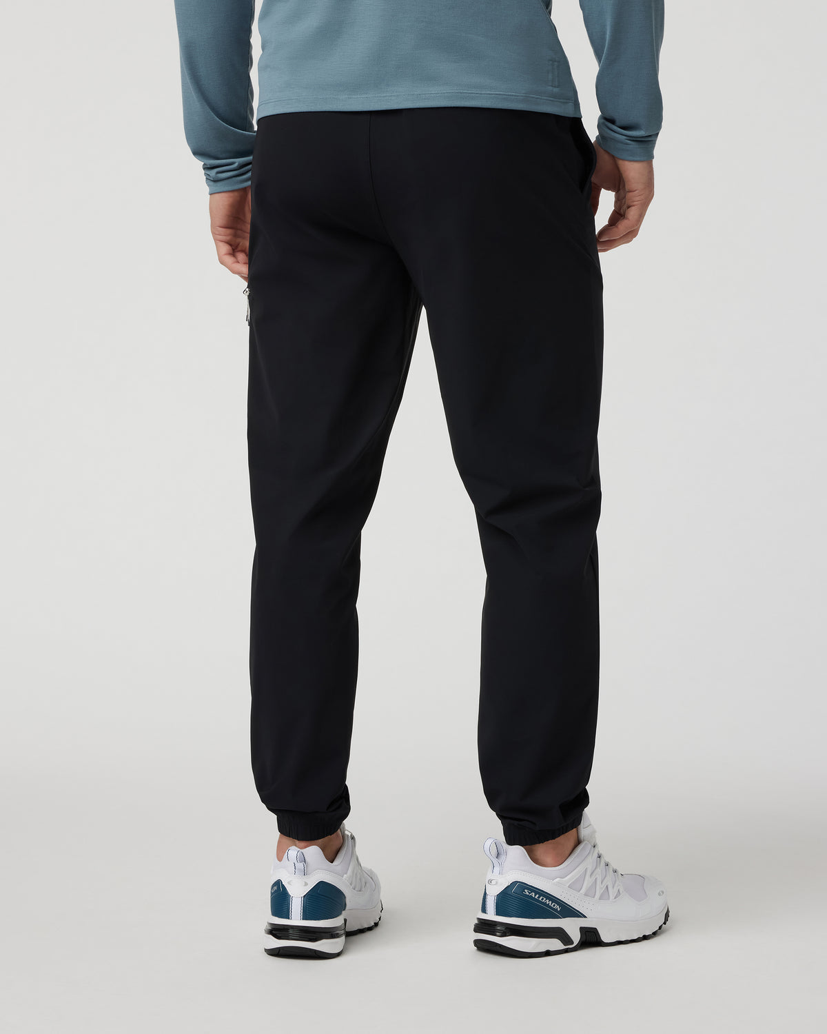 Men Vuori Fleet Sport Jogger Men's Black Lightweight Joggers