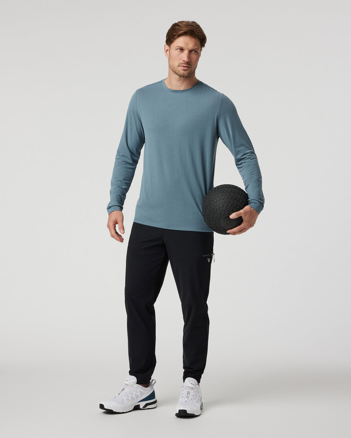 Men Vuori Fleet Sport Jogger Men's Black Lightweight Joggers
