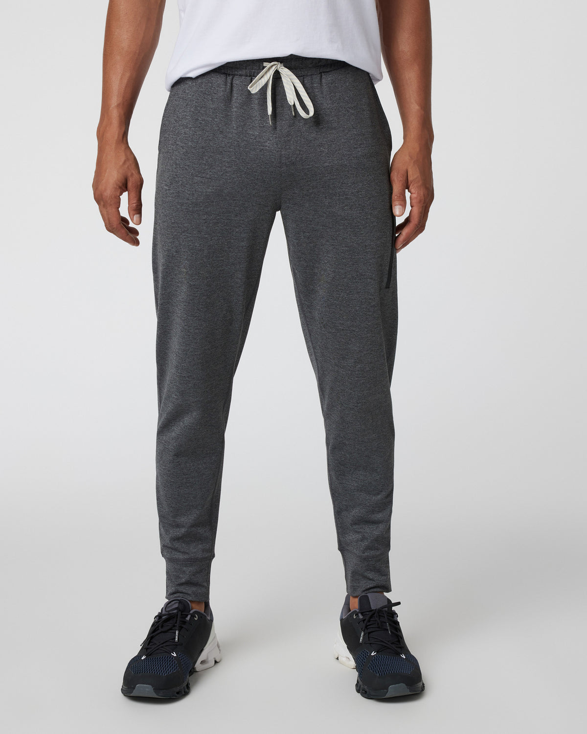 Men Vuori Sunday Performance Jogger 30" Charcoal Heather