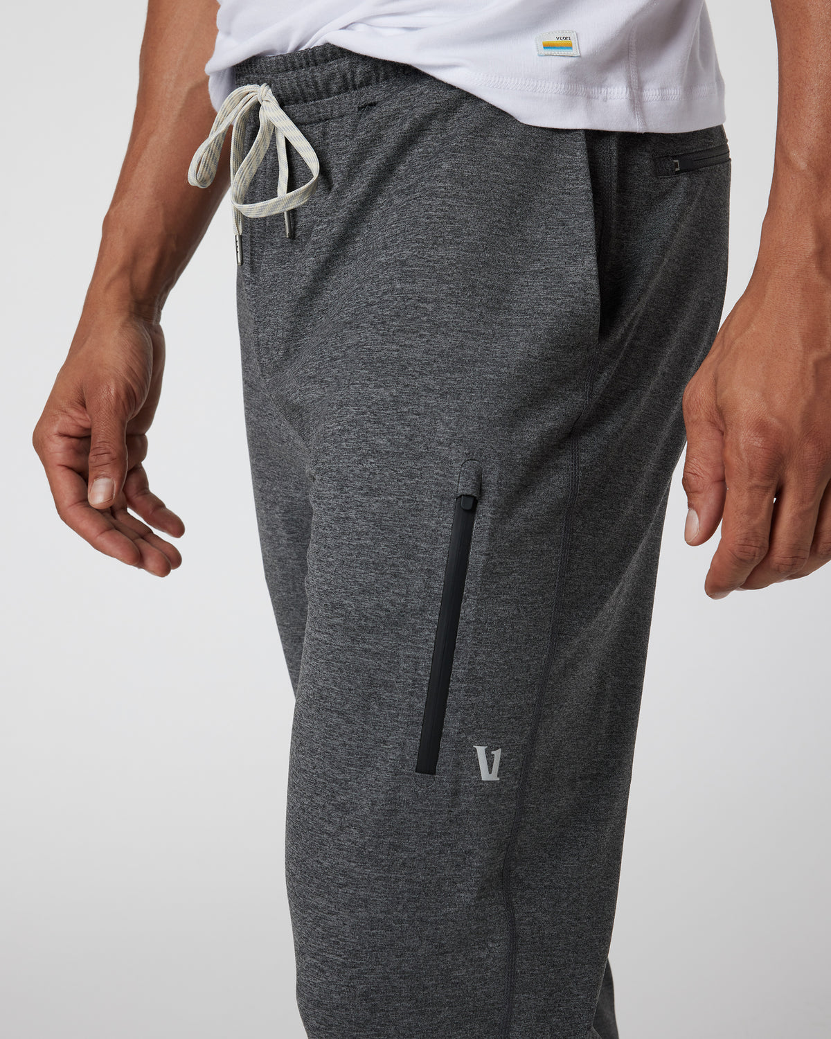 Men Vuori Sunday Performance Jogger 30" Charcoal Heather