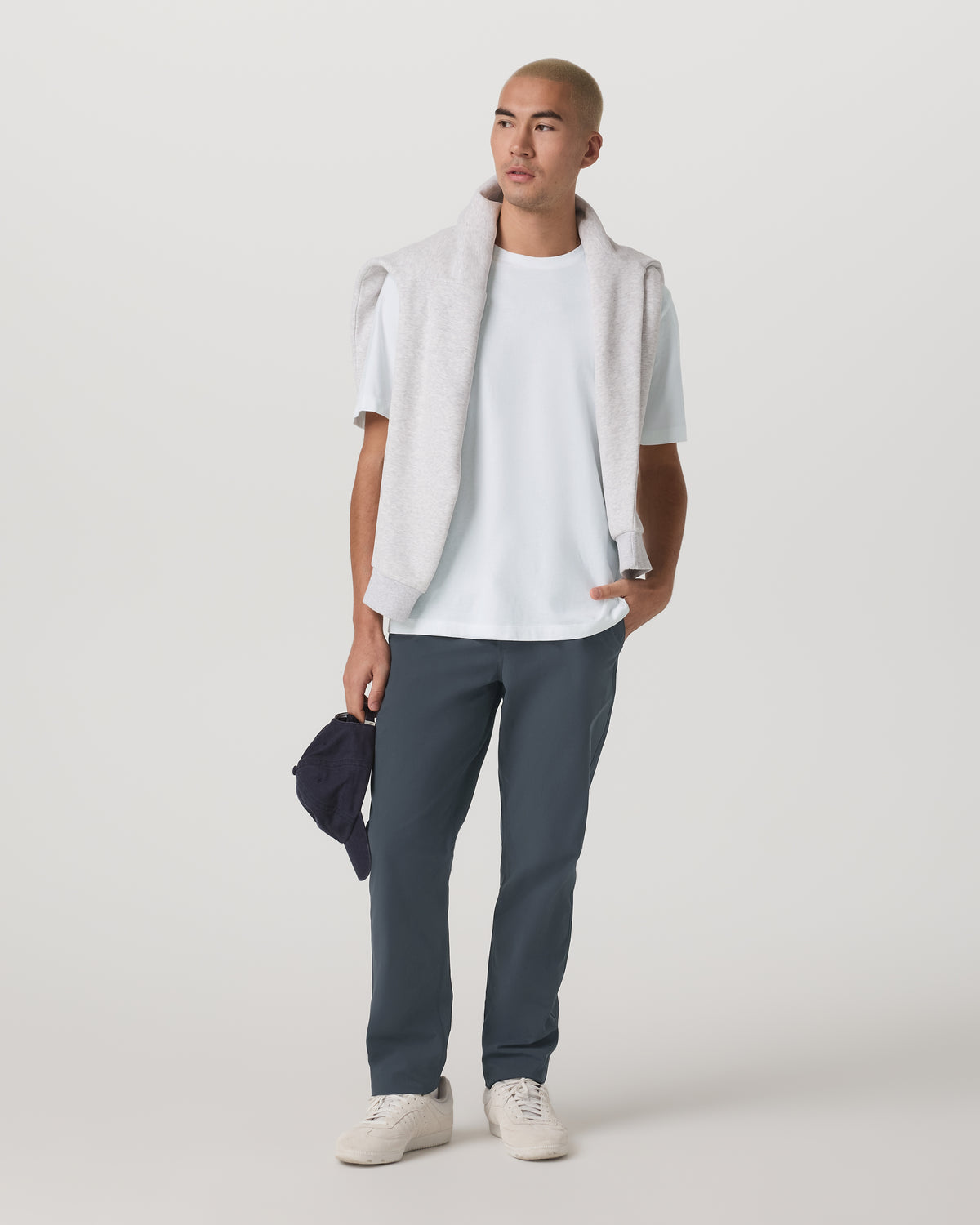 Men Vuori Meta Elastic Waist Pant Classic Fit Men's Charcoal Pants