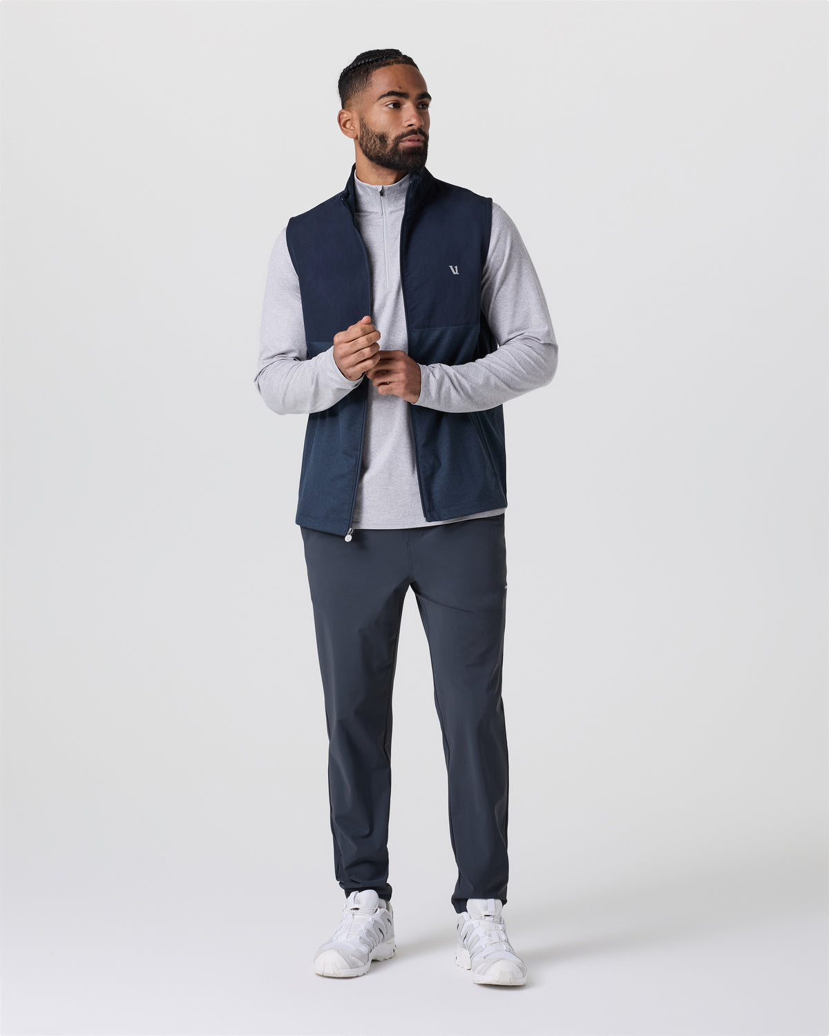 Men Vuori Fleet Sport Jogger Men's Navy Lightweight Joggers