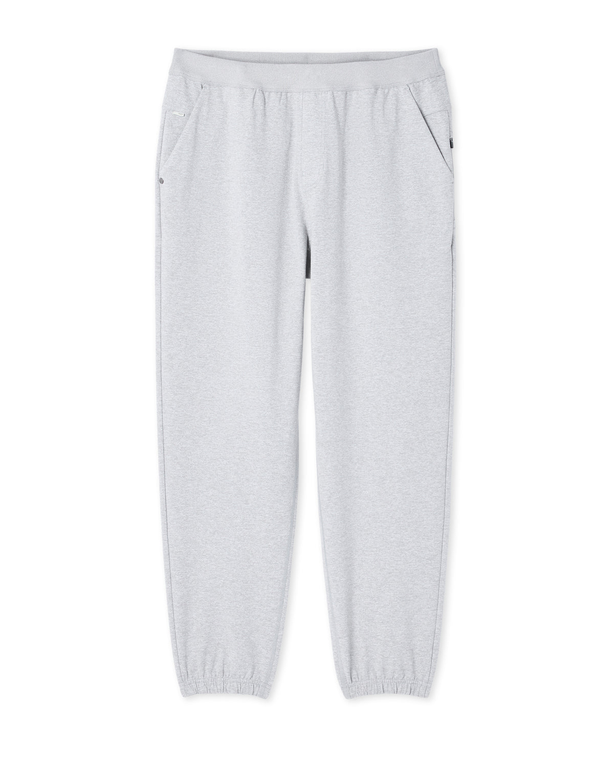Men Vuori Coronado Performance Sweatpant Classic 28" Light Heather Grey