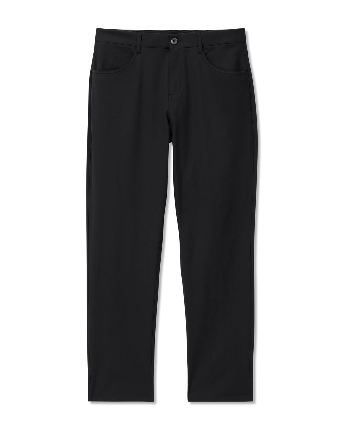 Men Vuori Meta Pant Classic Fit 34" Men's Black 5-Pocket Pants