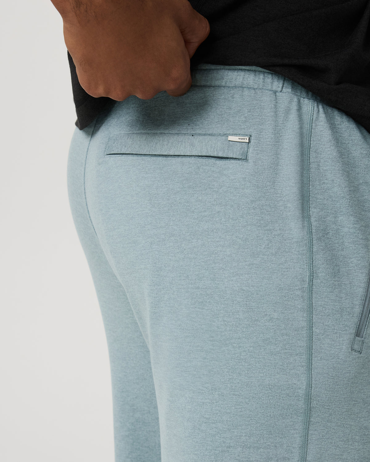 Men Vuori Men's Ponto Performance Jogger 28" Misty Blue Heather