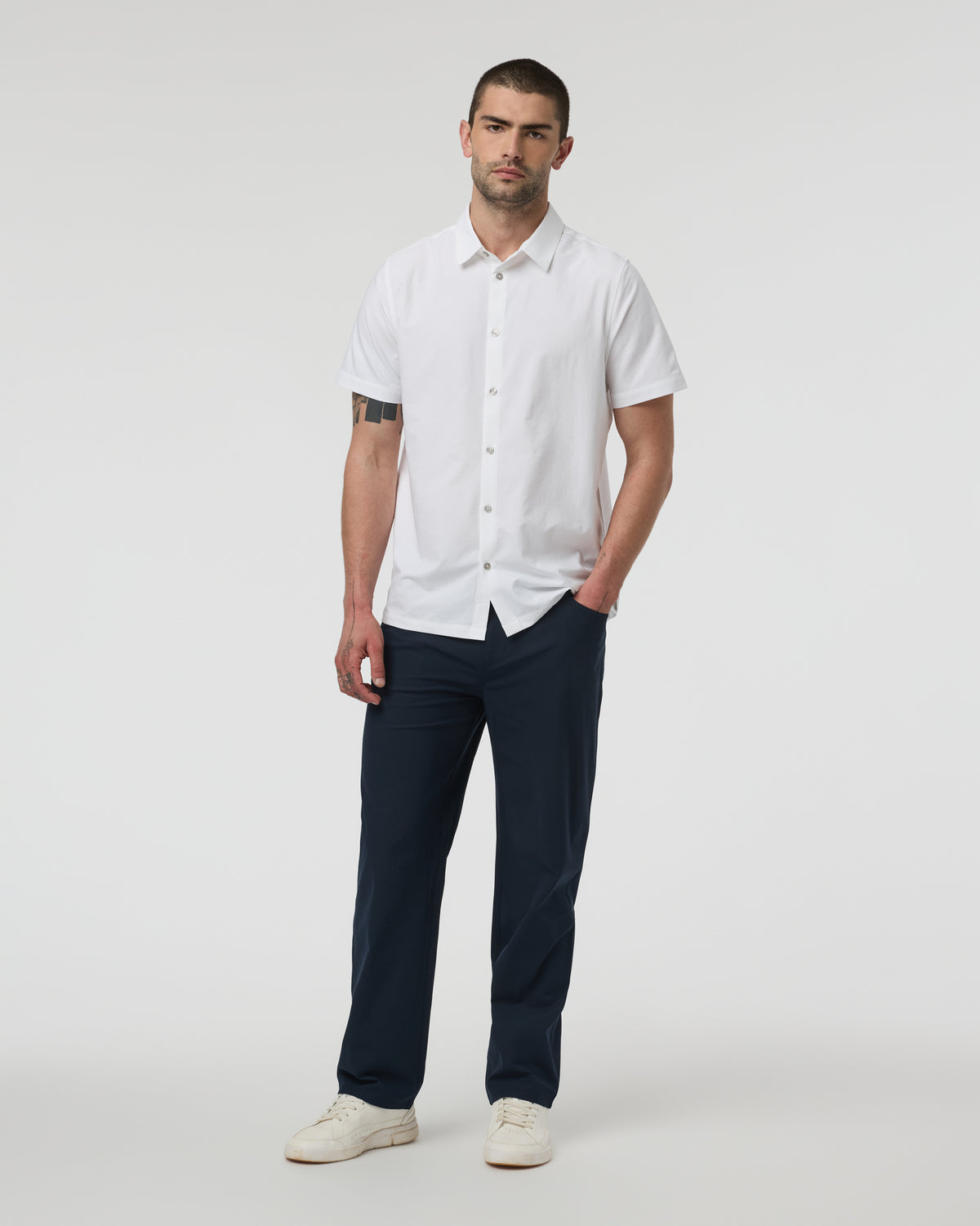 Men Vuori Meta Pant Relaxed 30" Ink