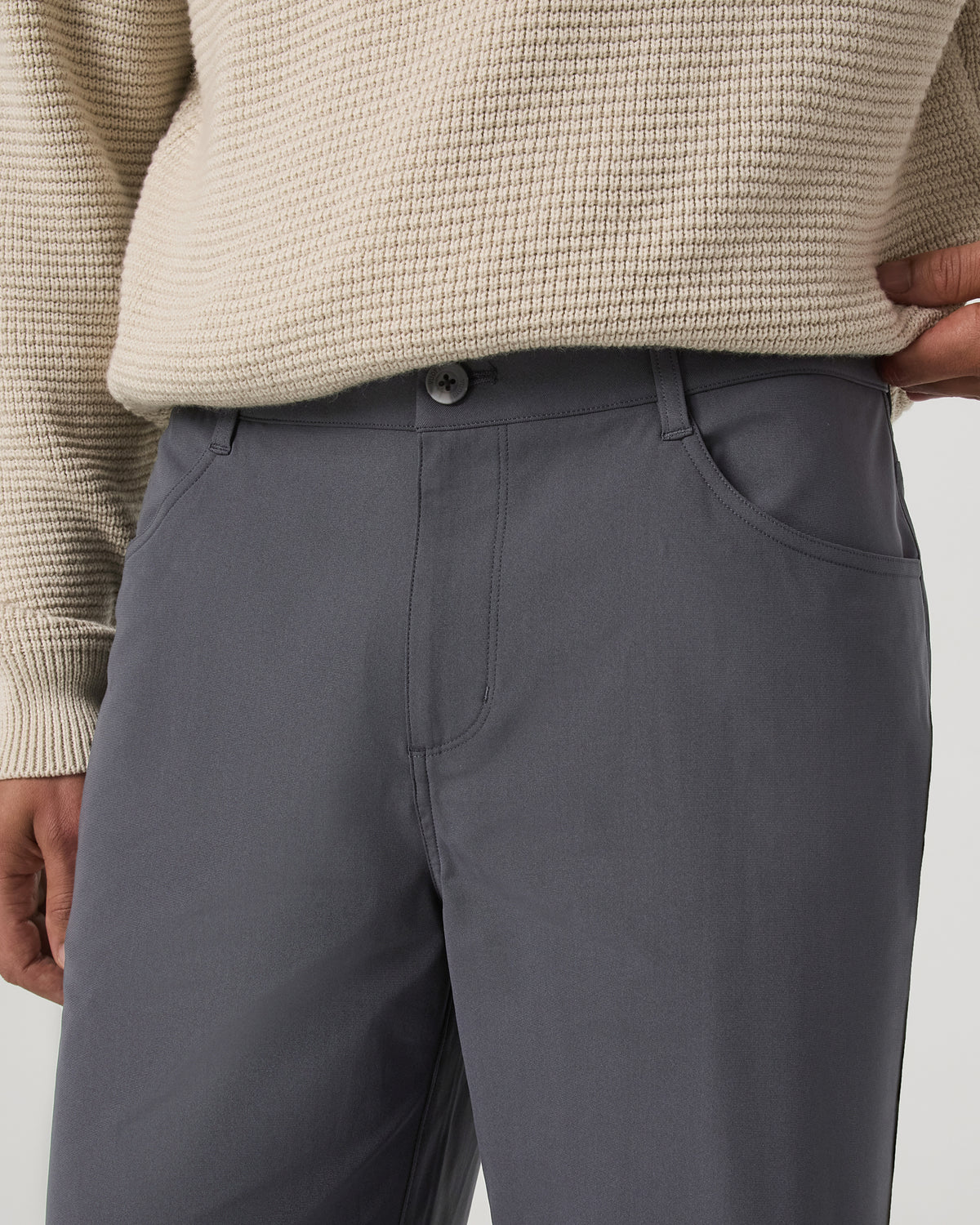 Men Vuori Meta Pant Relaxed 30" Charcoal