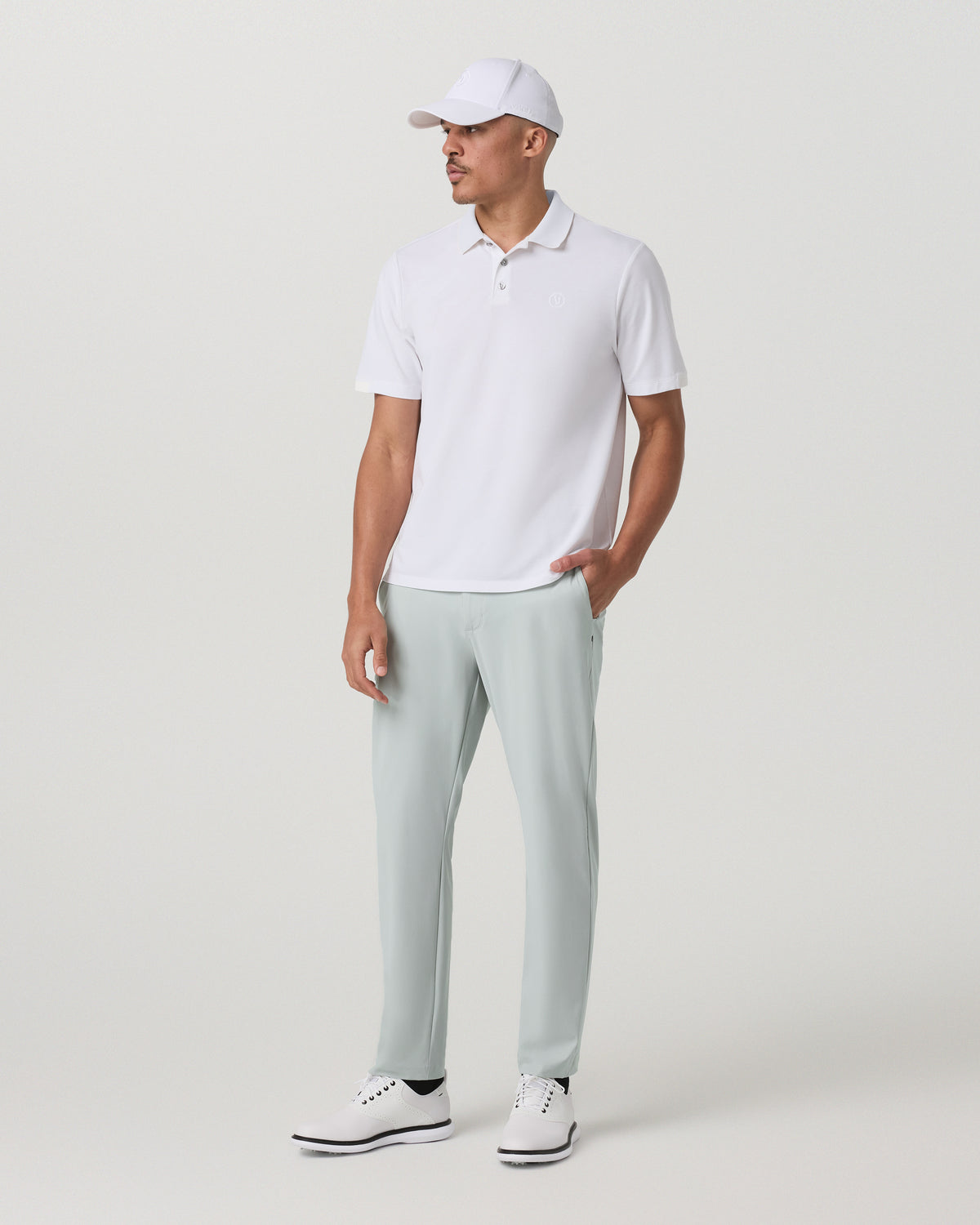 Men Vuori Fleet Trouser Classic Fit 30" Men's Storm Blue Chino Pant