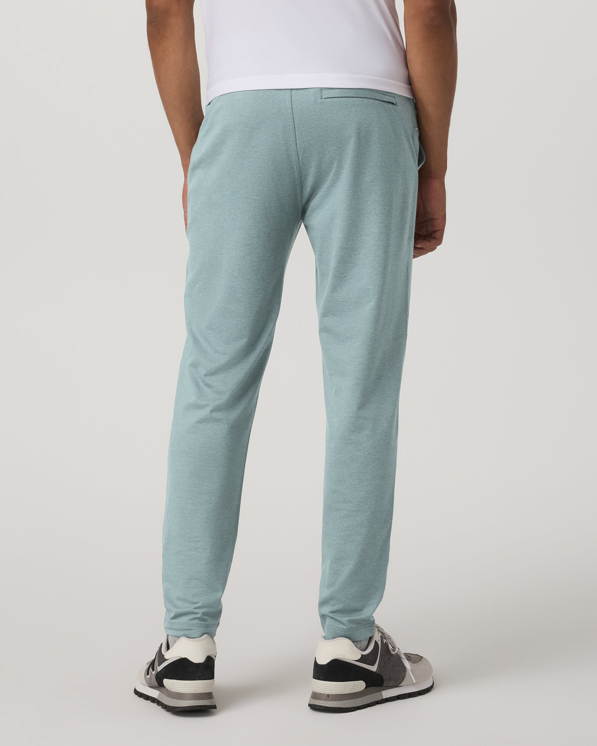 Men Vuori Ponto Performance Pant 30" Misty Blue Heather Sweatpant