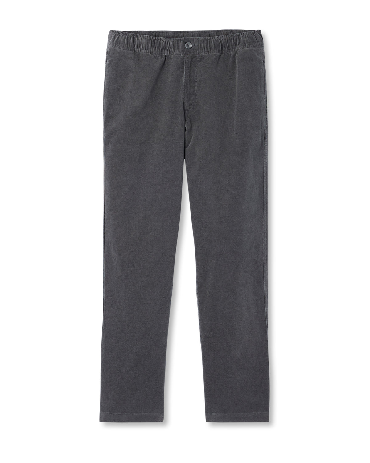 Men Vuori Men's Optimist Elastic Waist Pant Classic Fit Charcoal