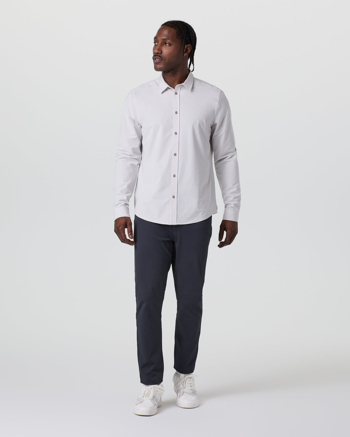 Men Vuori MetaTwill Pant Athletic Slim 32" Navy