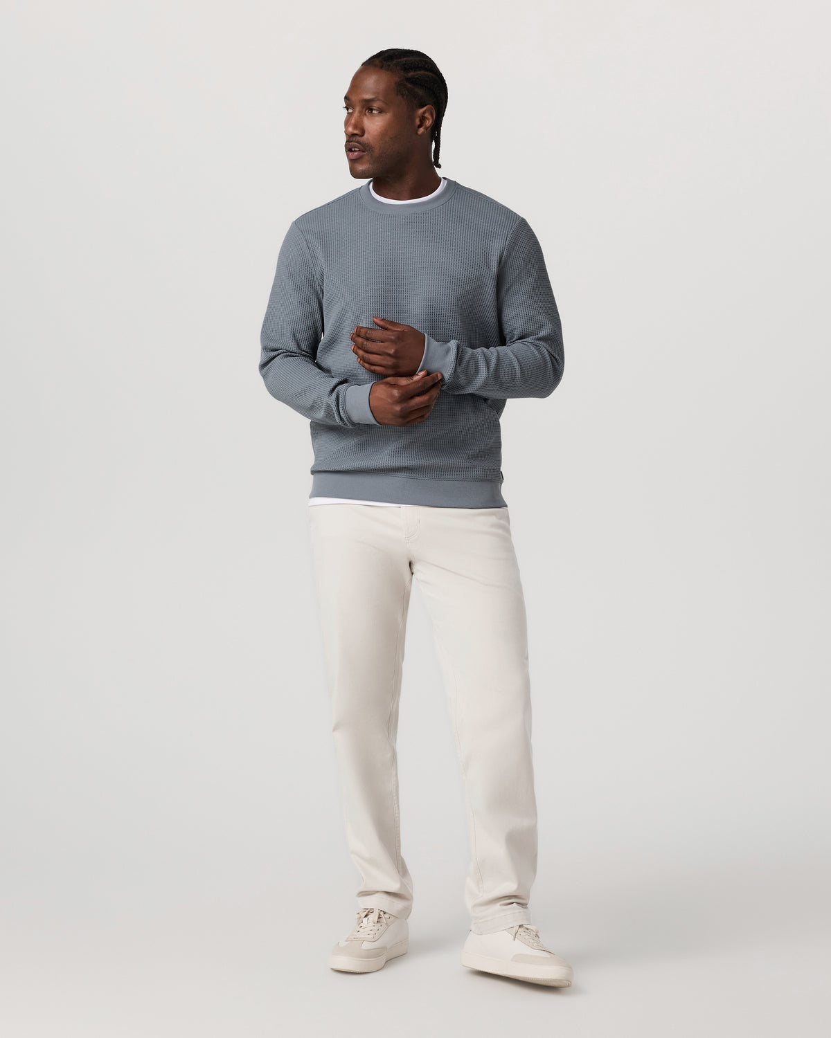 Men Vuori Fletcher Chino Pant Classic 30" Men's Oatmeal Chino Pants