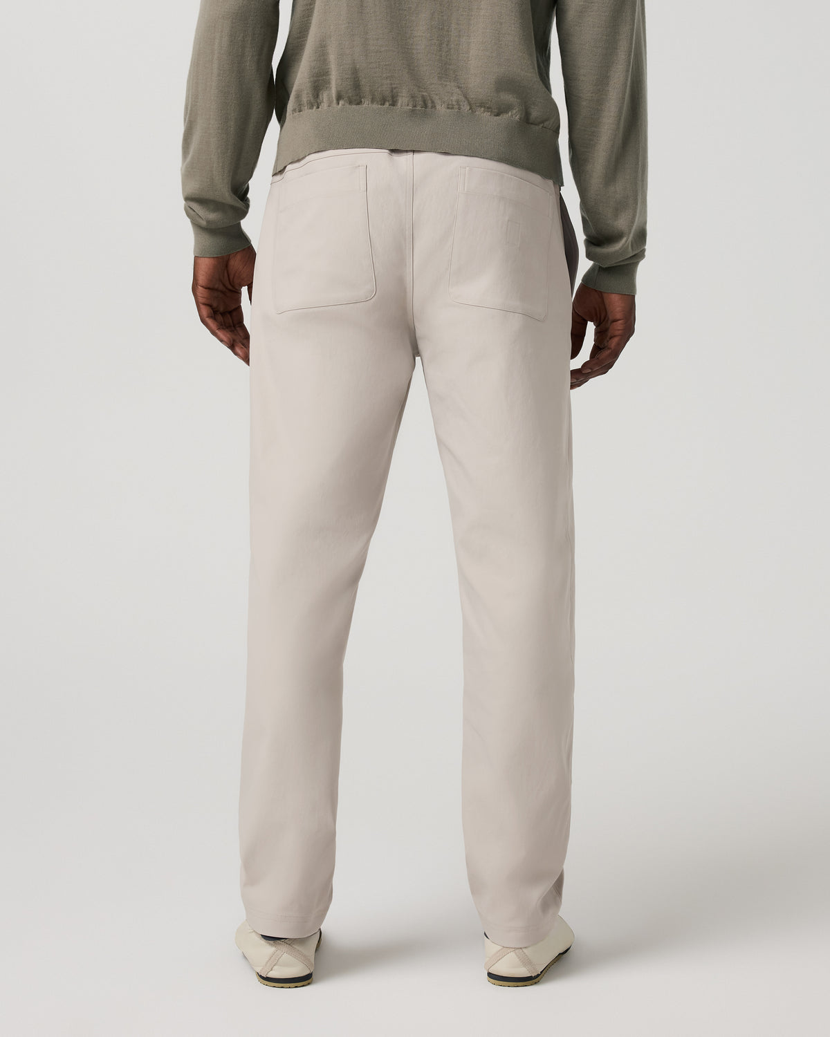 Men Vuori Men's Cascade Elastic Waist Trouser Classic Fit 30" Pewter