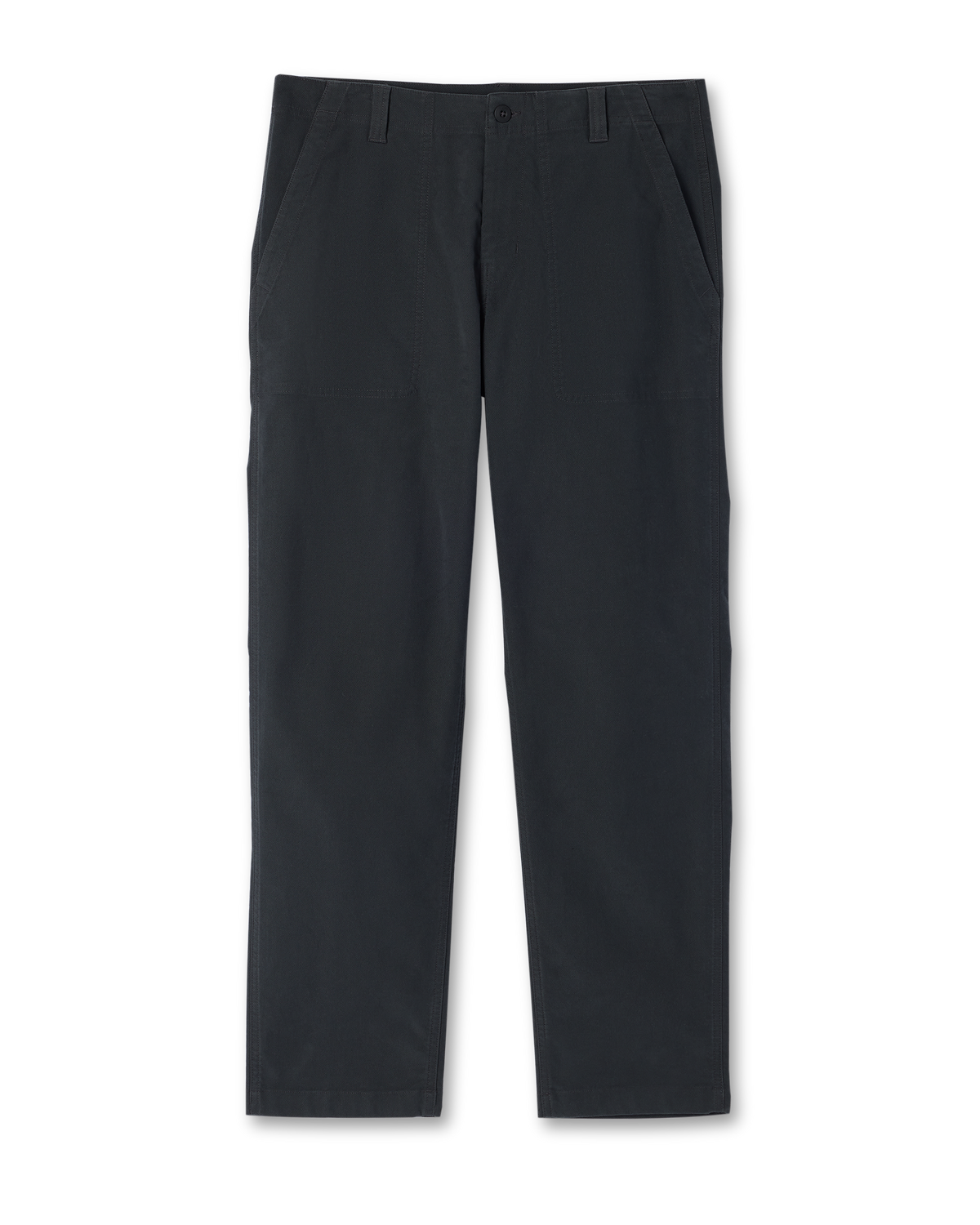 Men Vuori Ridge Pant Classic Fit Washed Black Casual Utility Pants
