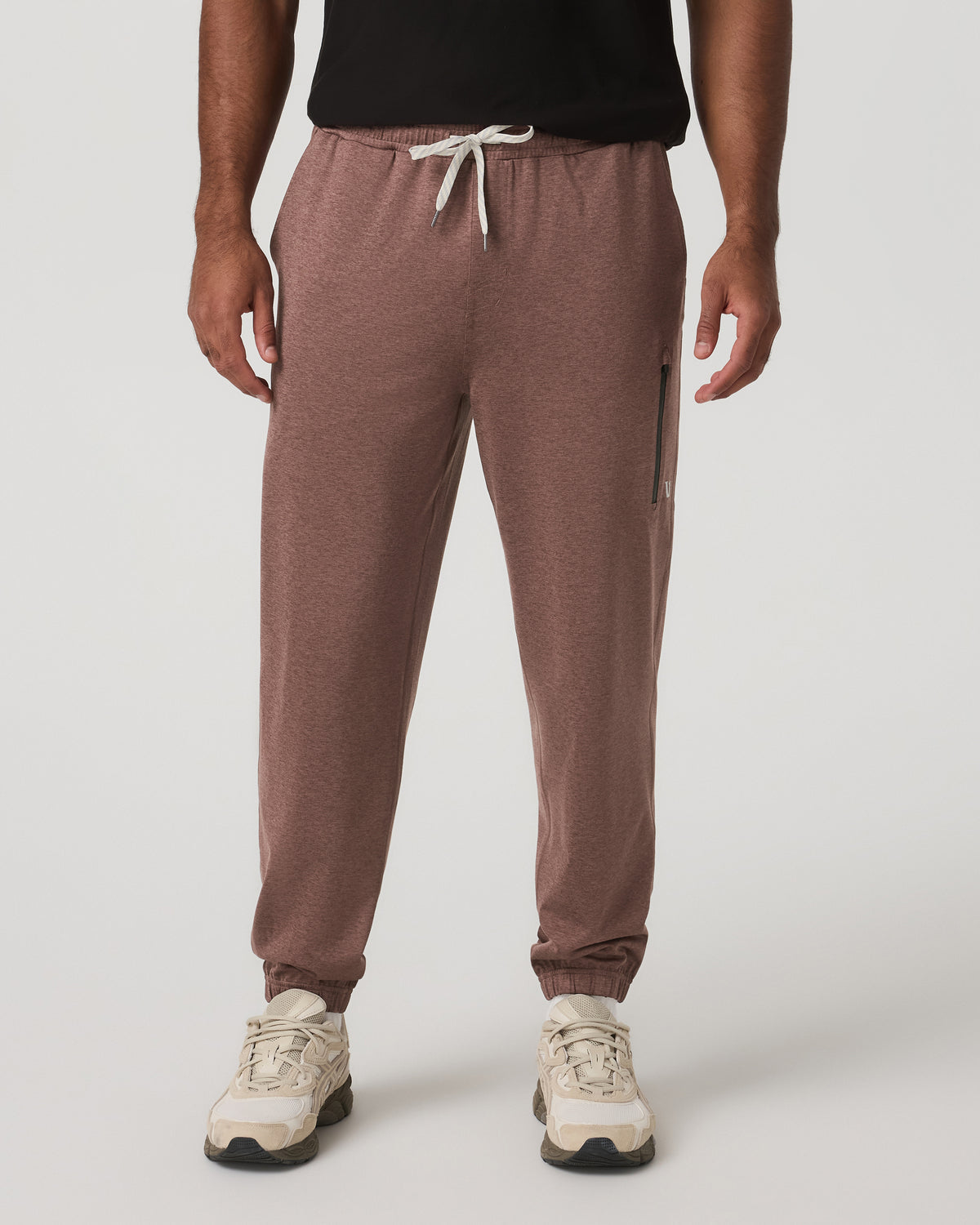 Men Vuori Sunday Performance Sweatpant Men's Sable Heather Pant