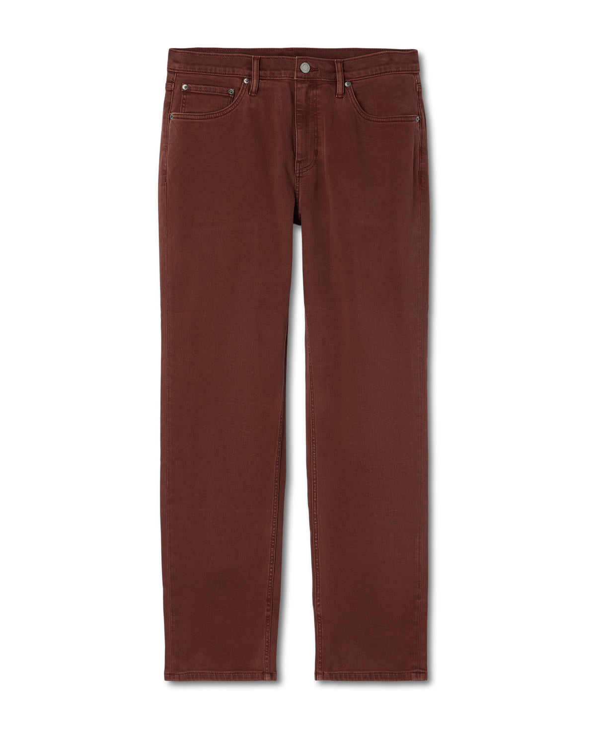 Men Vuori Benton Stretch Twill Pant Classic Fit 30" Burnt Sienna