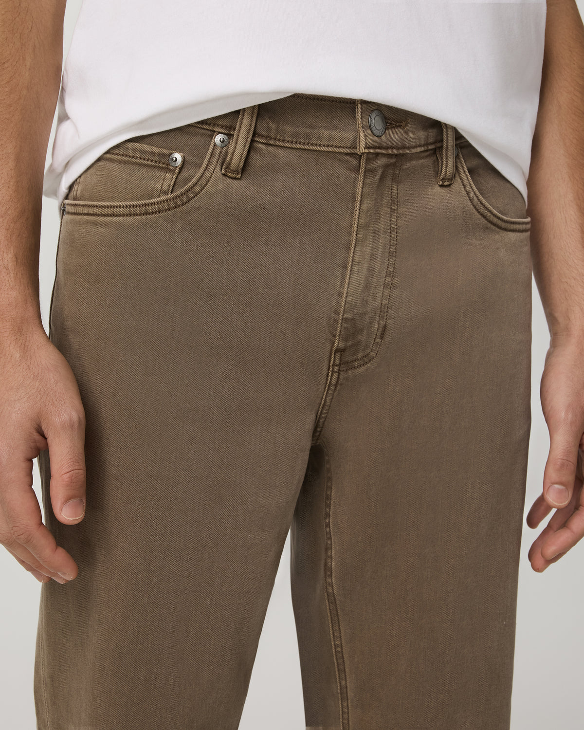 Men Vuori Men's Benton Stretch Twill Pant Classic Fit 30" Peppercorn