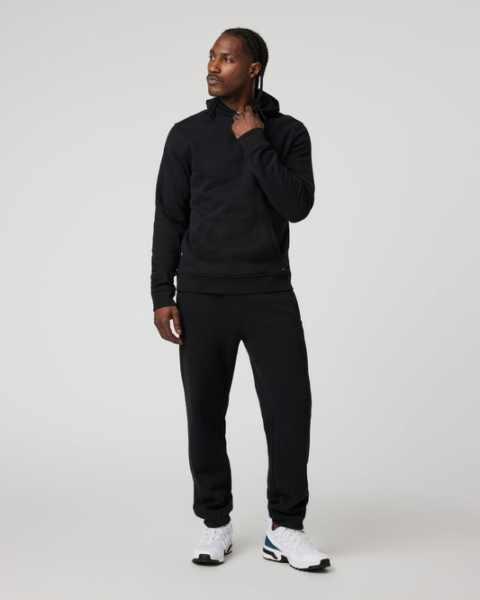 Men Vuori Seaside Sweatpant Men's Black Fleece Sweatpants