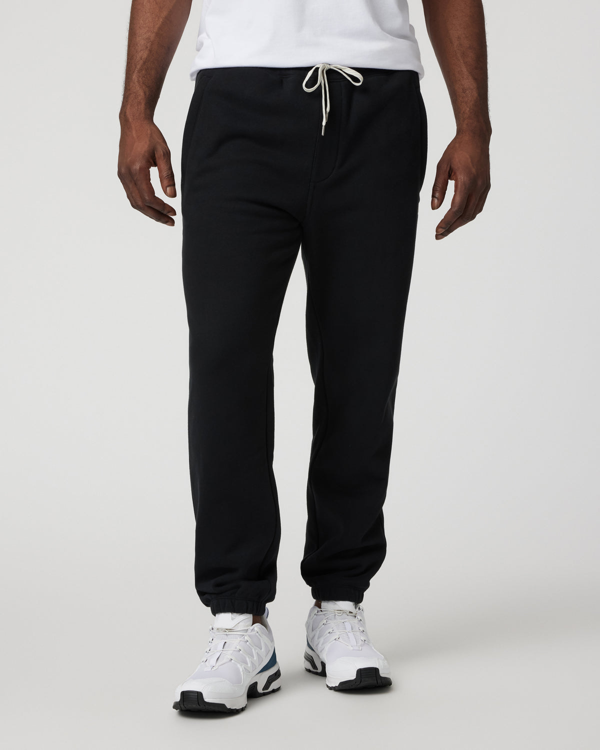 Men Vuori Seaside Sweatpant Men's Black Fleece Sweatpants