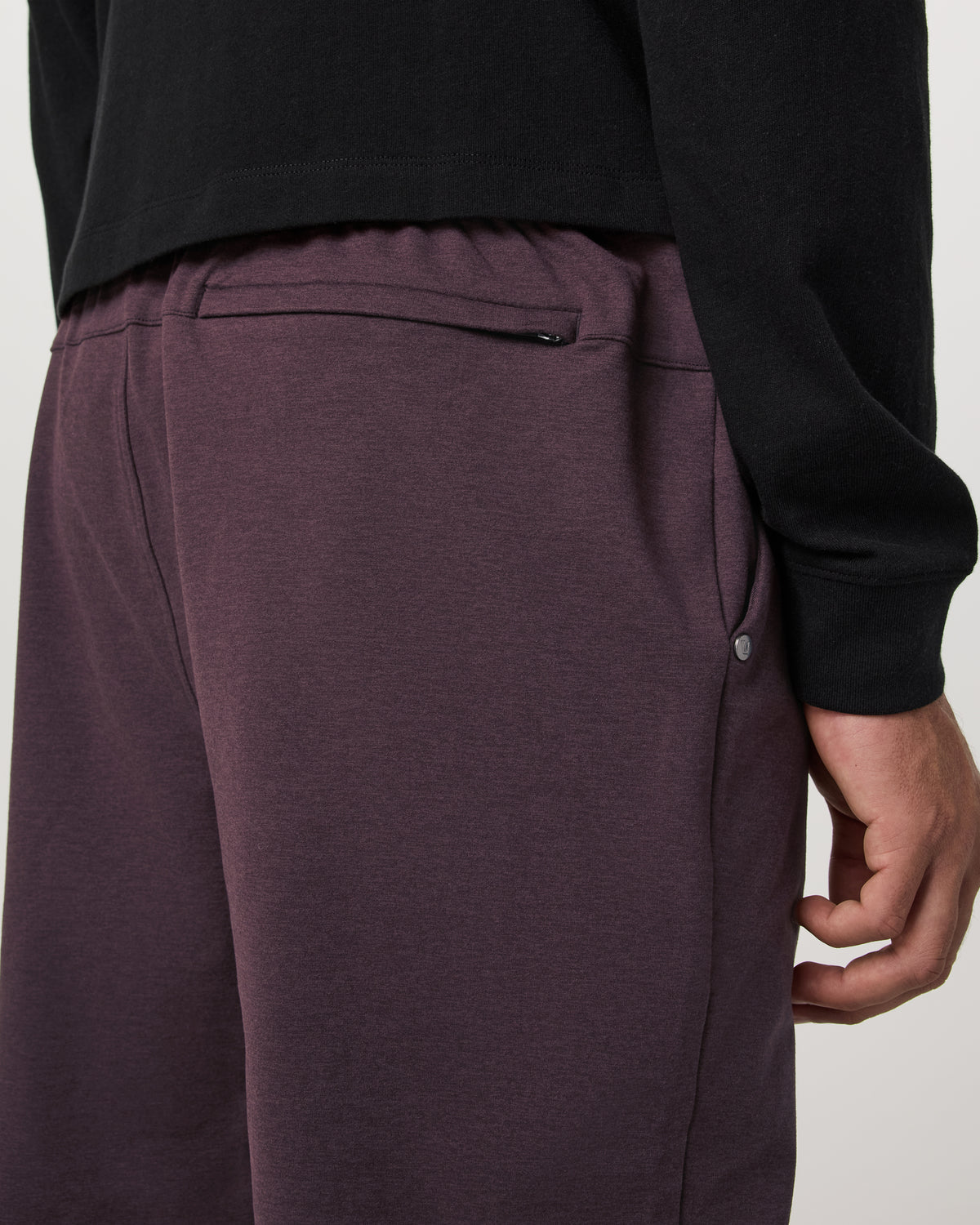 Men Vuori Men's Coronado Sweatpant 28" Raisin Heather