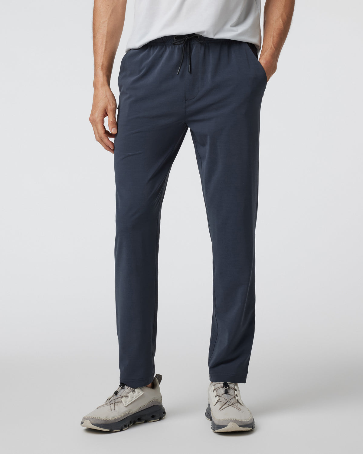 Men Vuori Elevate Kore Pant Lined Men's Navy Athletic Pants