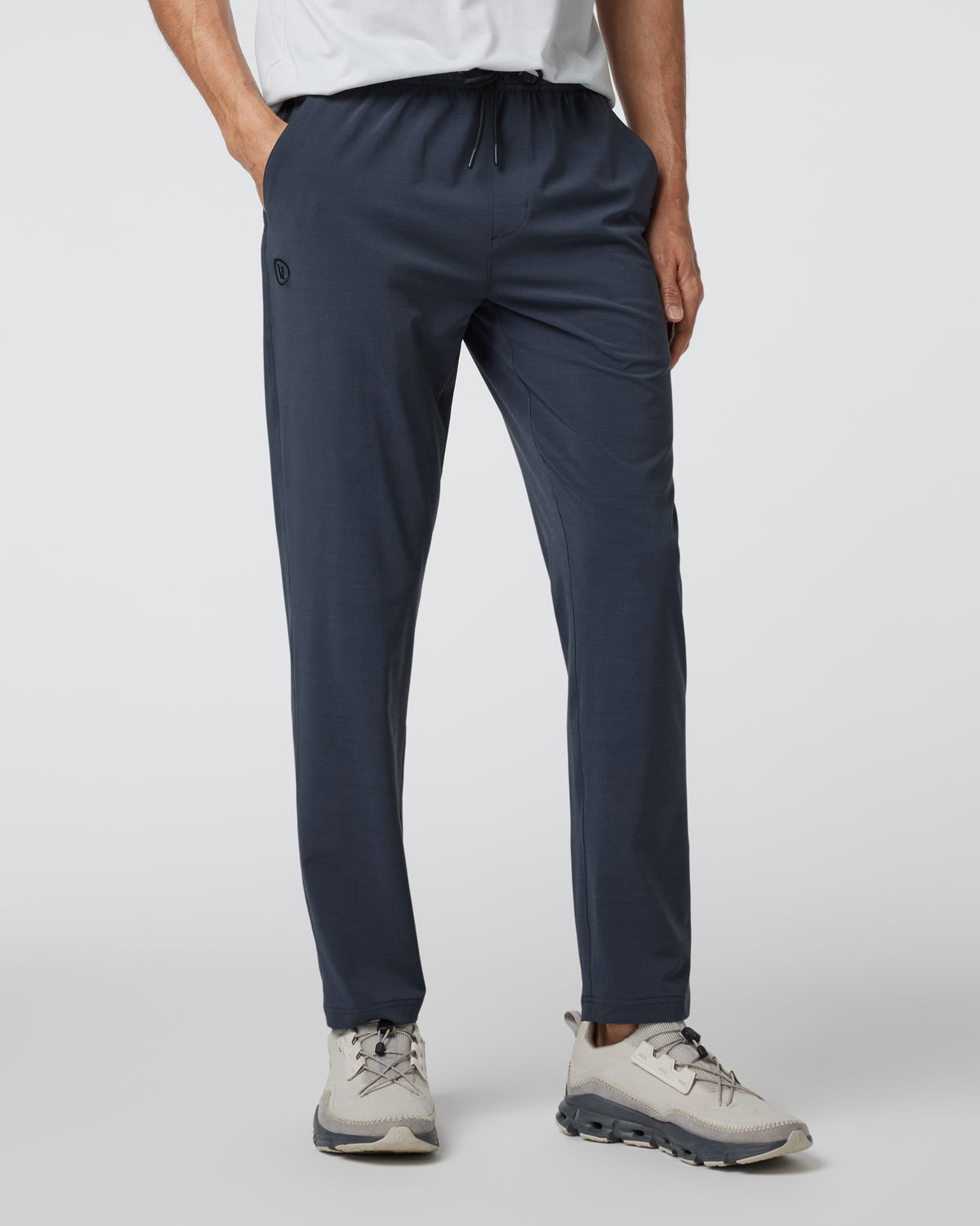 Men Vuori Elevate Kore Pant Lined Men's Navy Athletic Pants
