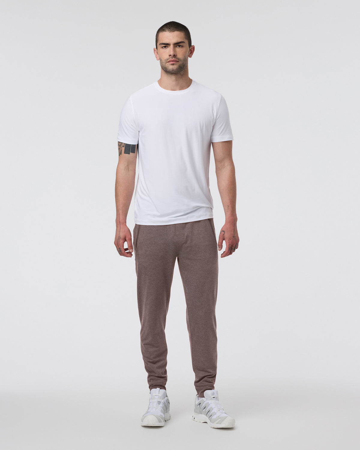 Men Vuori Ponto Performance Jogger Chia Heather