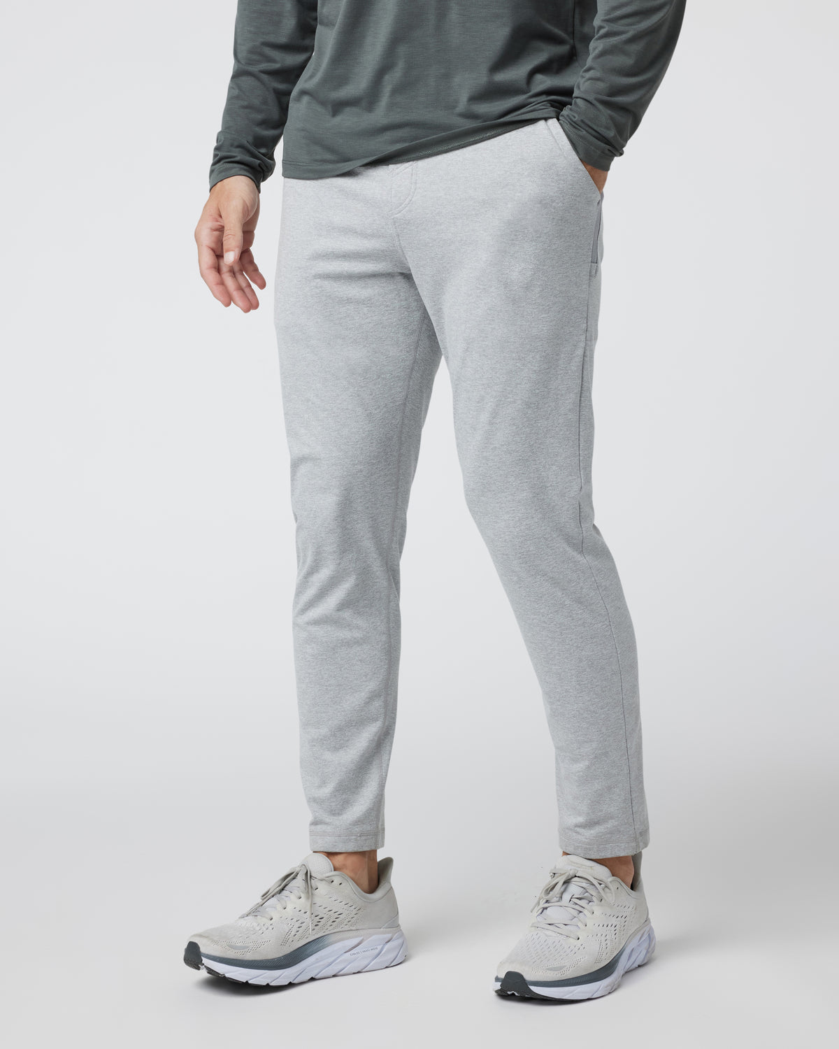 Men Vuori Coronado Pant Men's Light Grey Sweatpants