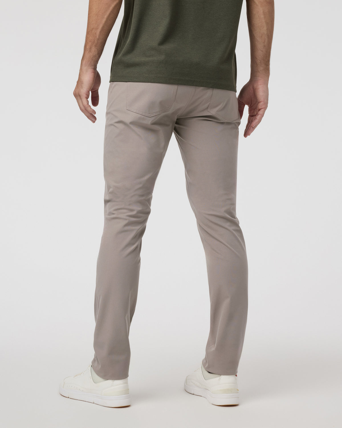 Men Vuori Meta Pant Athletic Slim 30" Mocha 5-Pocket Pants