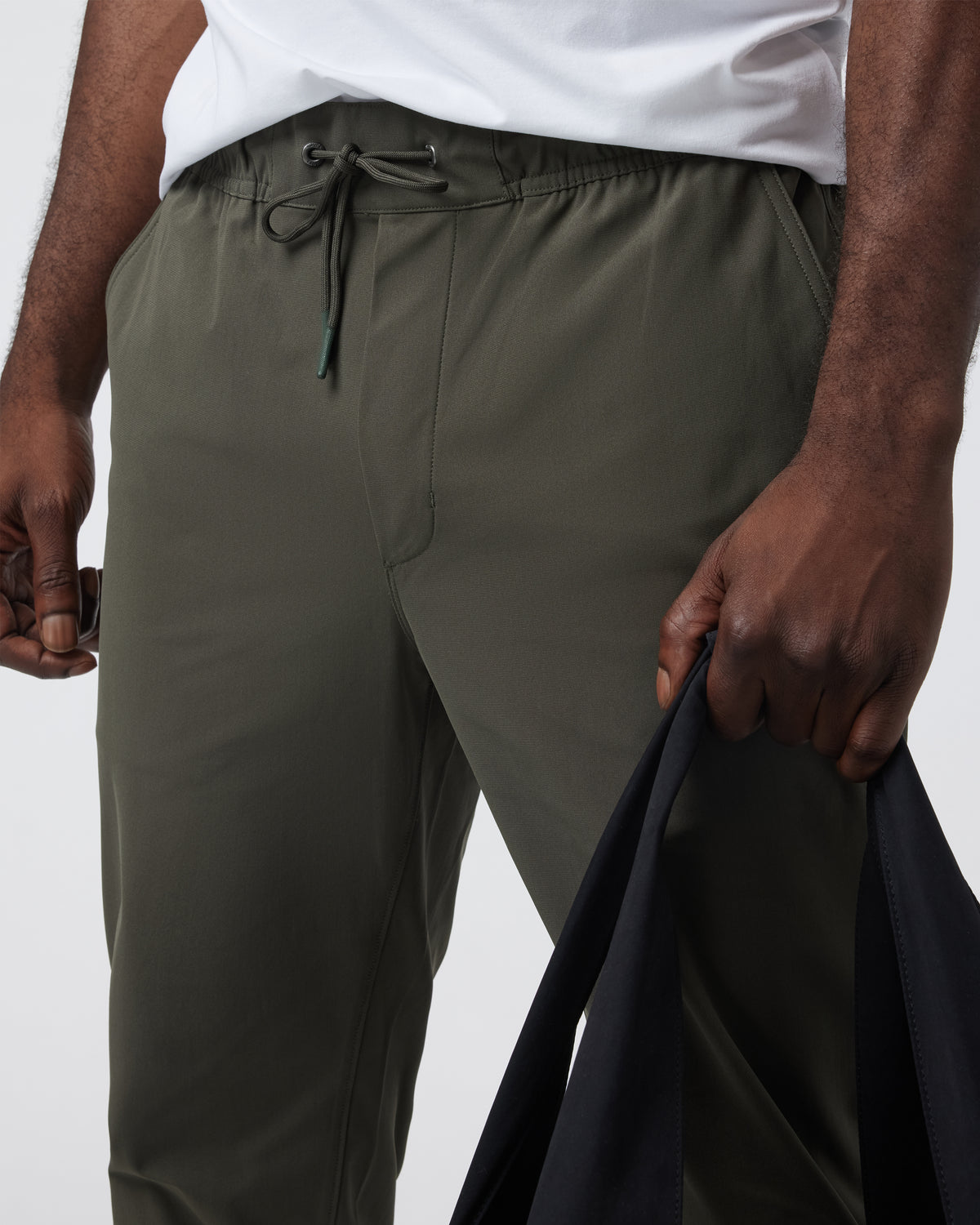 Men Vuori Meta Elastic Waist Pant Dark Oregano