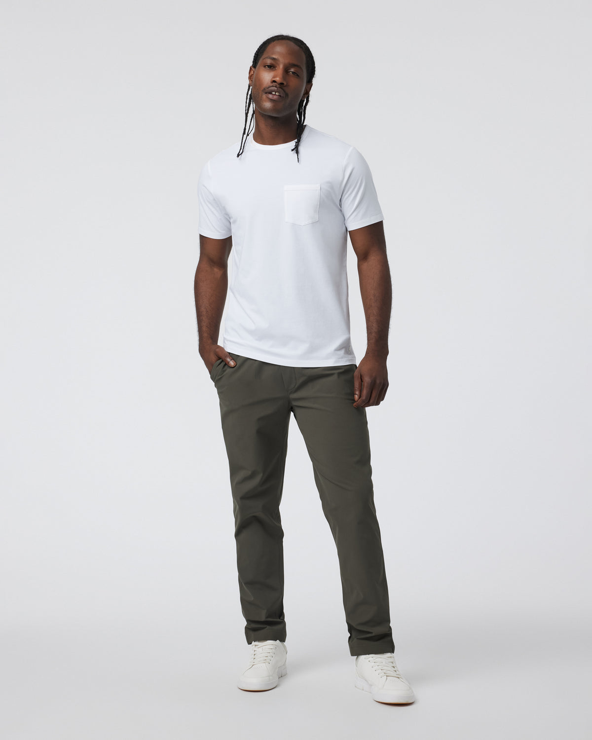 Men Vuori Meta Elastic Waist Pant Dark Oregano