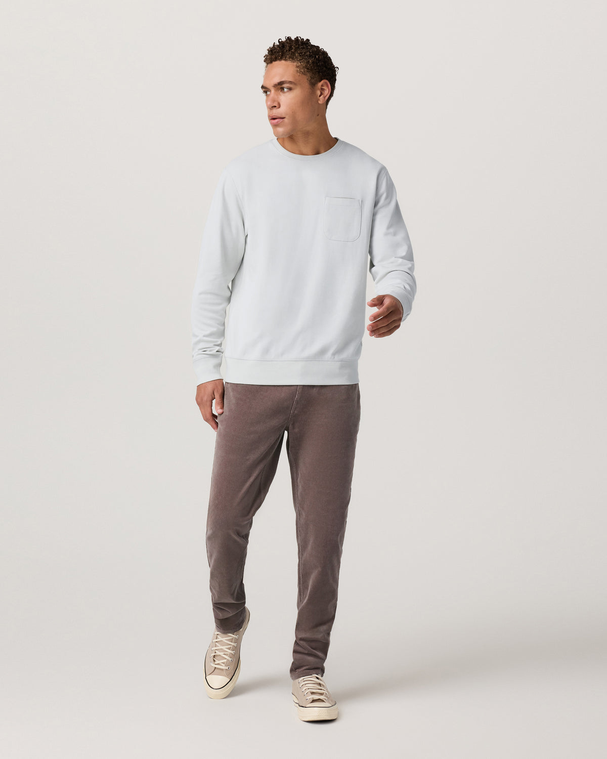 Men Vuori Optimist 5 Pocket Cord Pant Athletic Slim Fit Huckleberry
