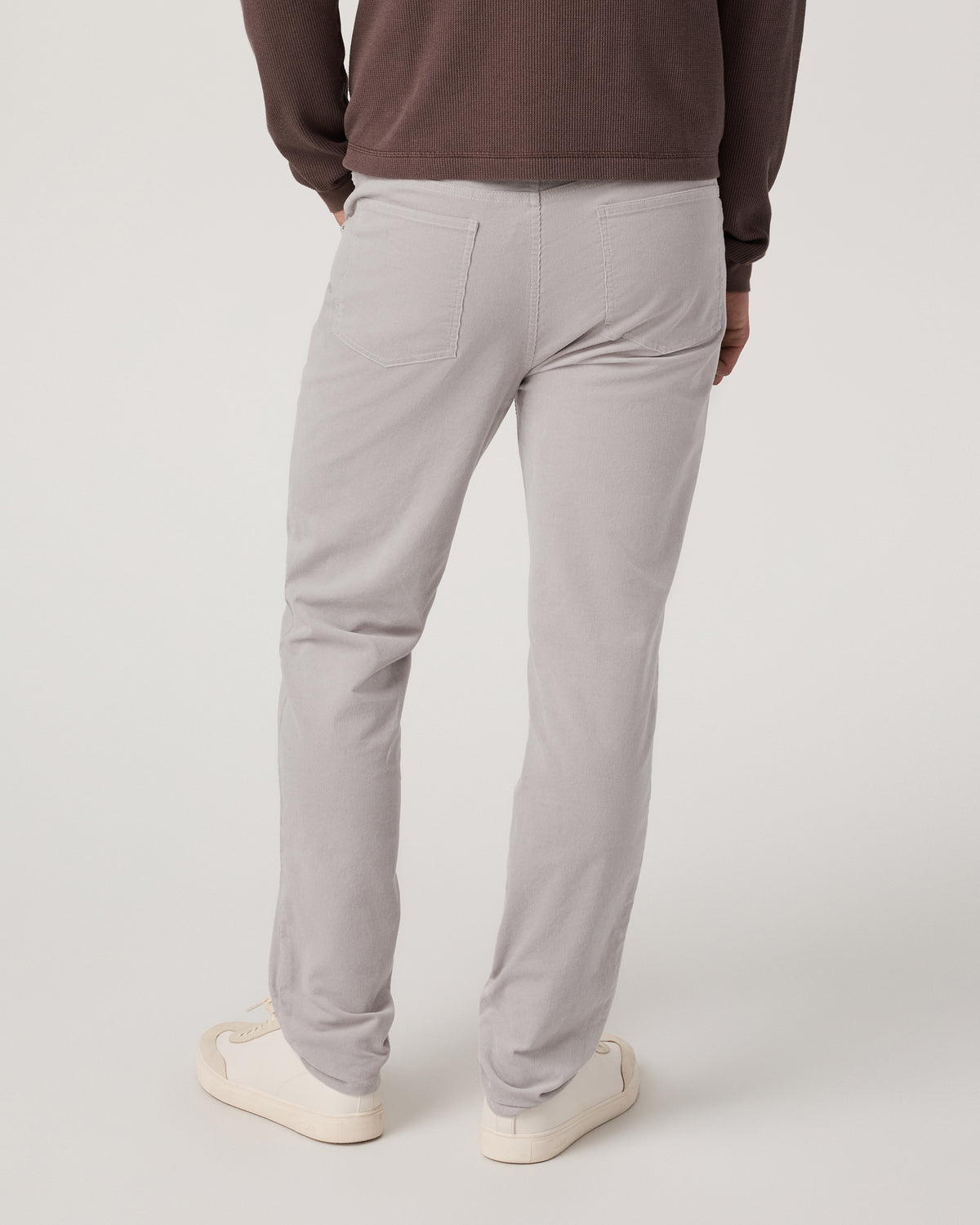 Men Vuori Optimist 5 Pocket Cord Pant Athletic Slim Fit Amethyst Grey