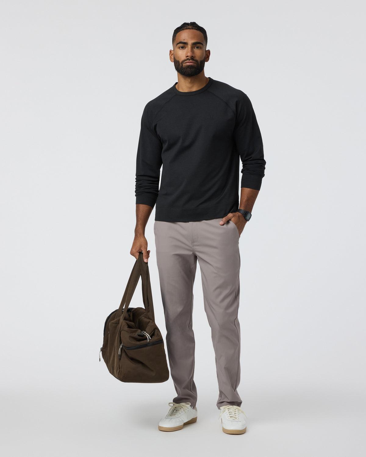 Men Vuori Cascade Tech Chino Pant Men's Mocha Chinos