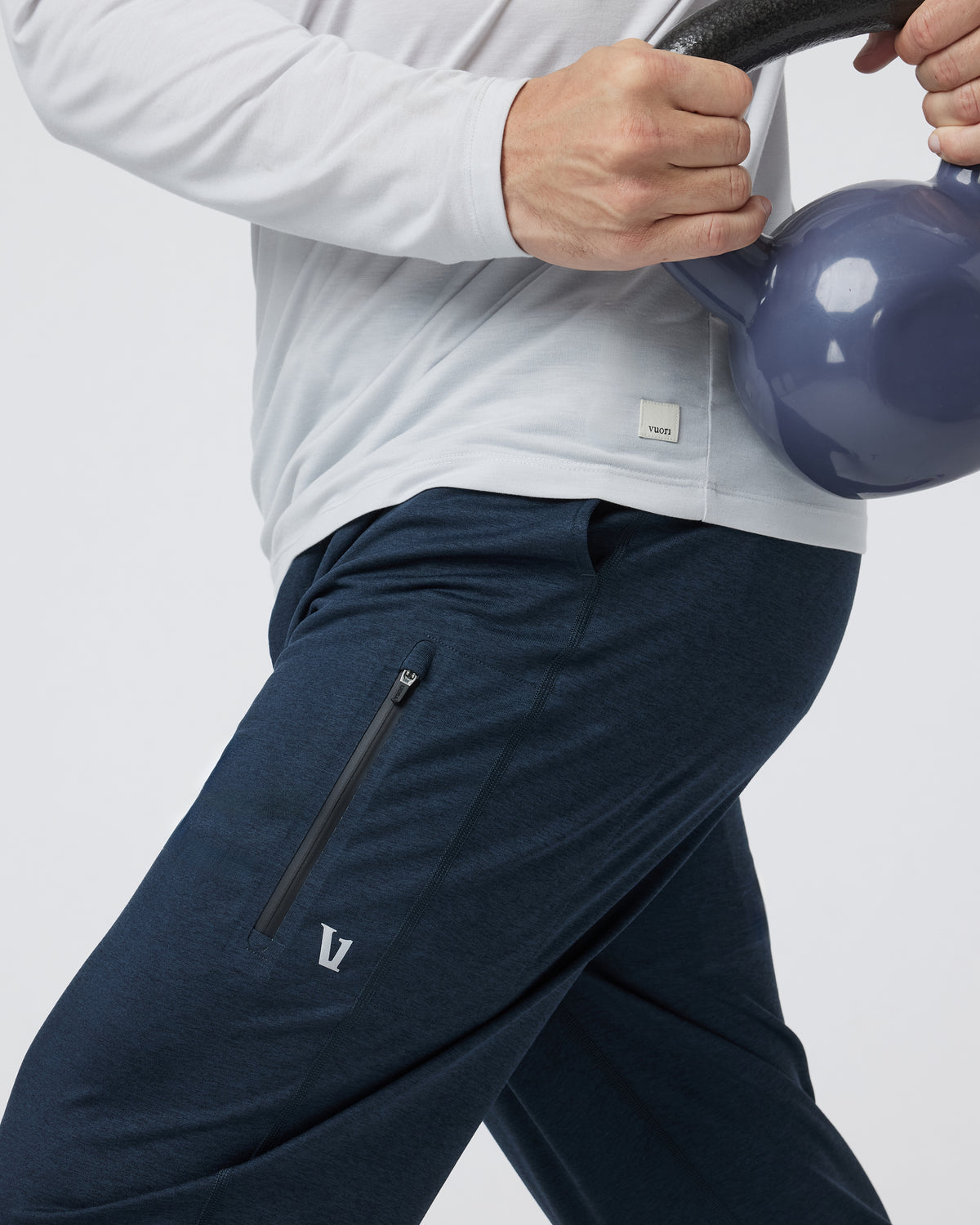 Men Vuori Sunday Performance Track Pant 2.0 Ink Heather