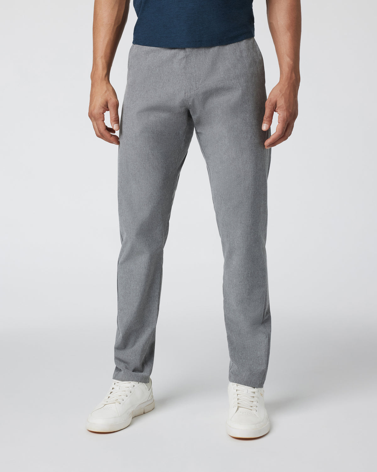 Men Vuori Aim Pant Concrete Grey Tailored Pants
