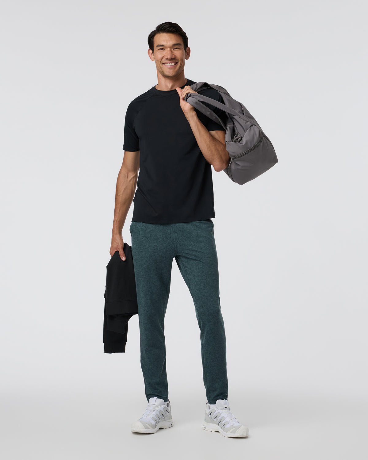 Men Vuori Ponto Performance Pant Deep Sea Heather