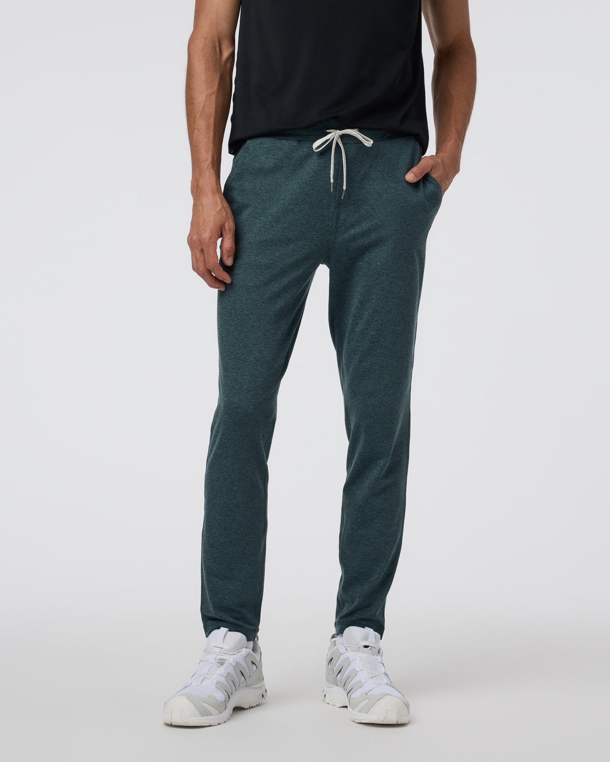 Men Vuori Ponto Performance Pant Deep Sea Heather