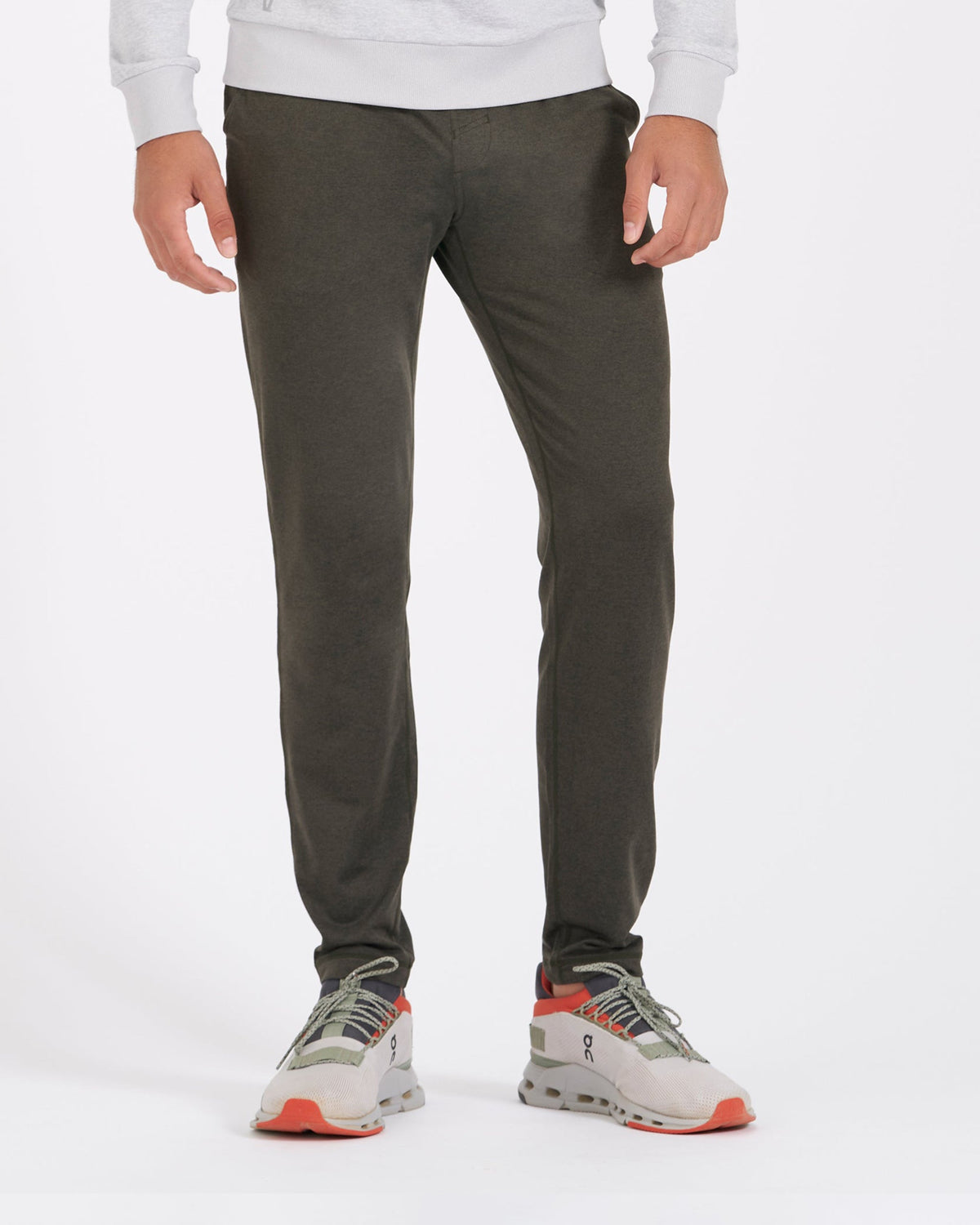 Men Vuori Ponto Performance Pant 30" Oregano Heather