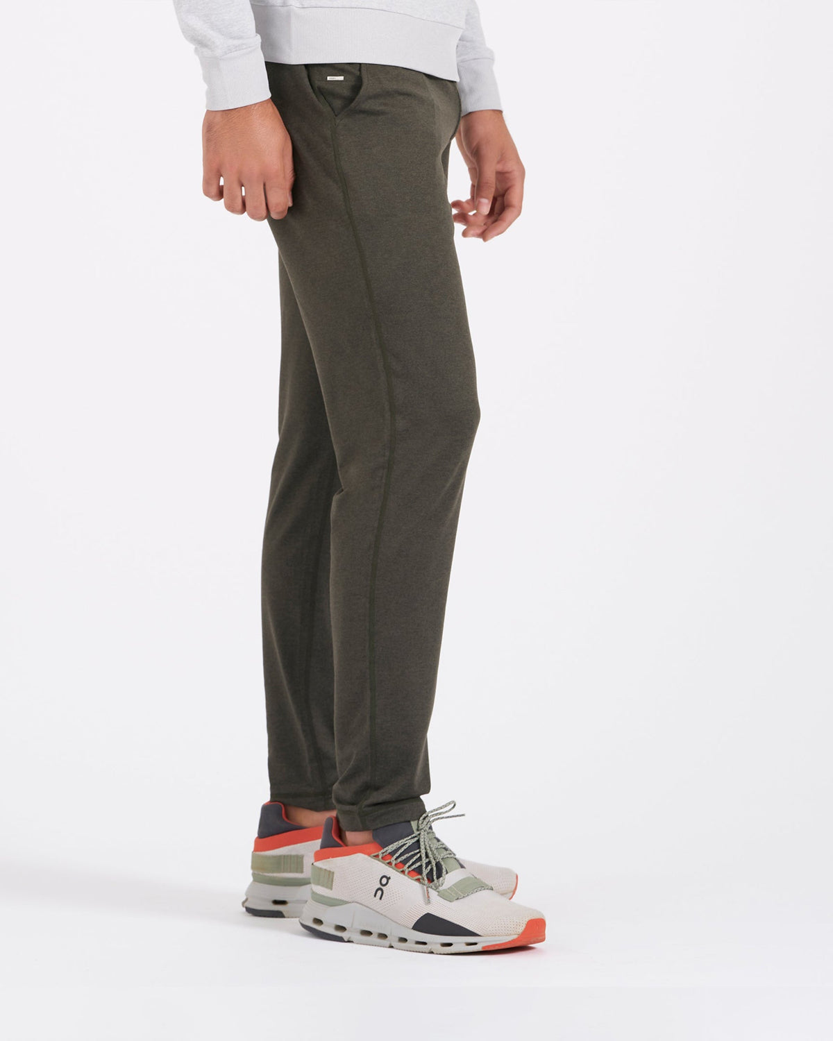 Men Vuori Ponto Performance Pant 30" Oregano Heather