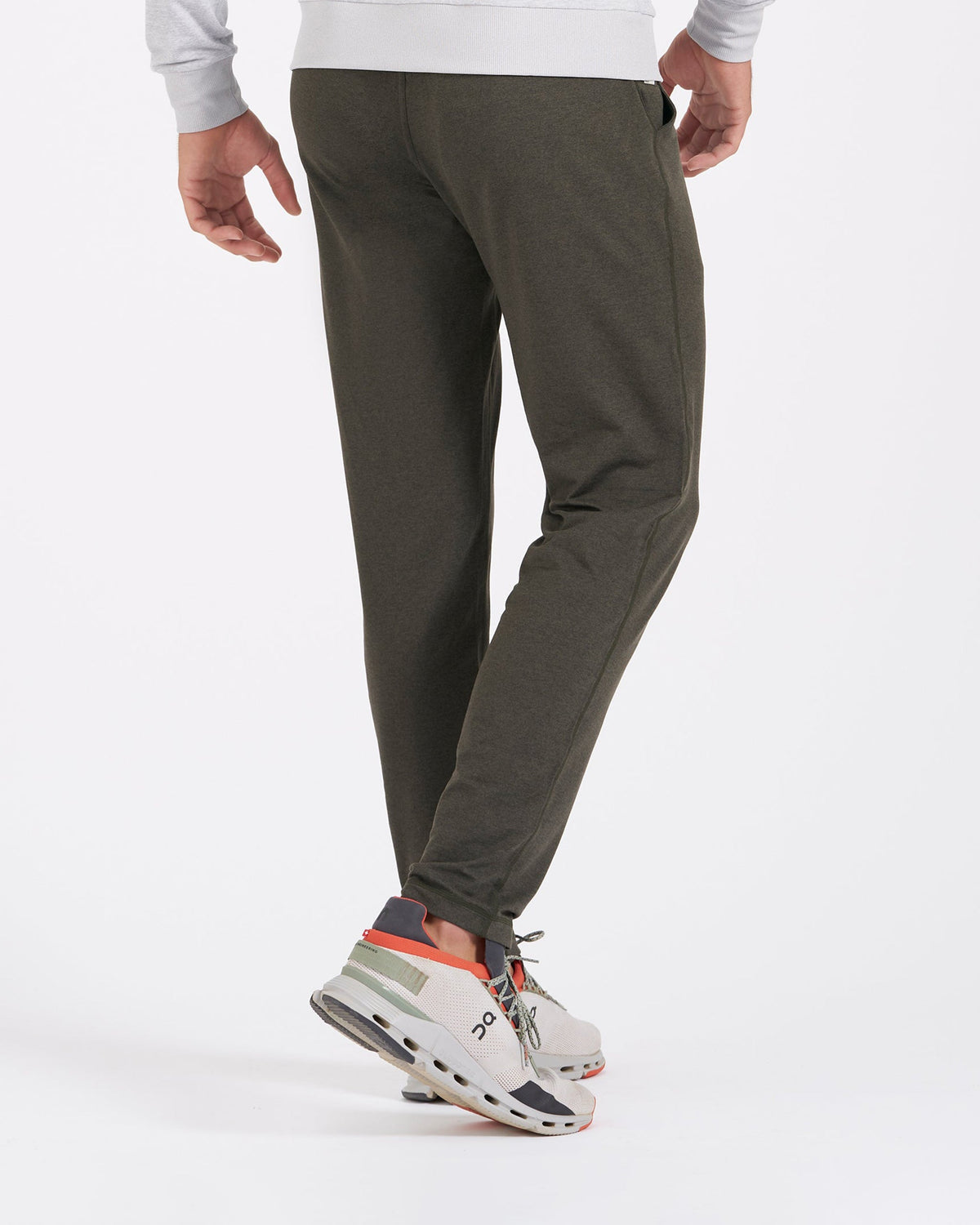 Men Vuori Ponto Performance Pant 30" Oregano Heather
