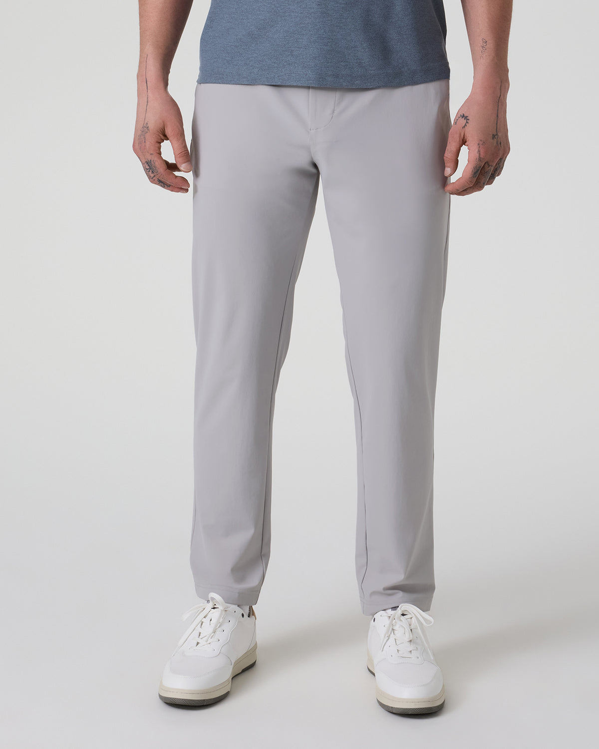 Men Vuori Fleet Chino Pant Athletic Slim 30" Fog
