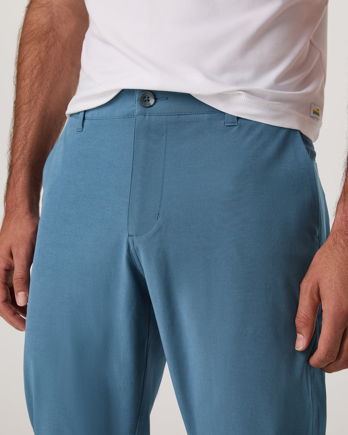 Men Vuori Aim Pant Men's Pool Blue Athletic Slim Fit 30" Inseam