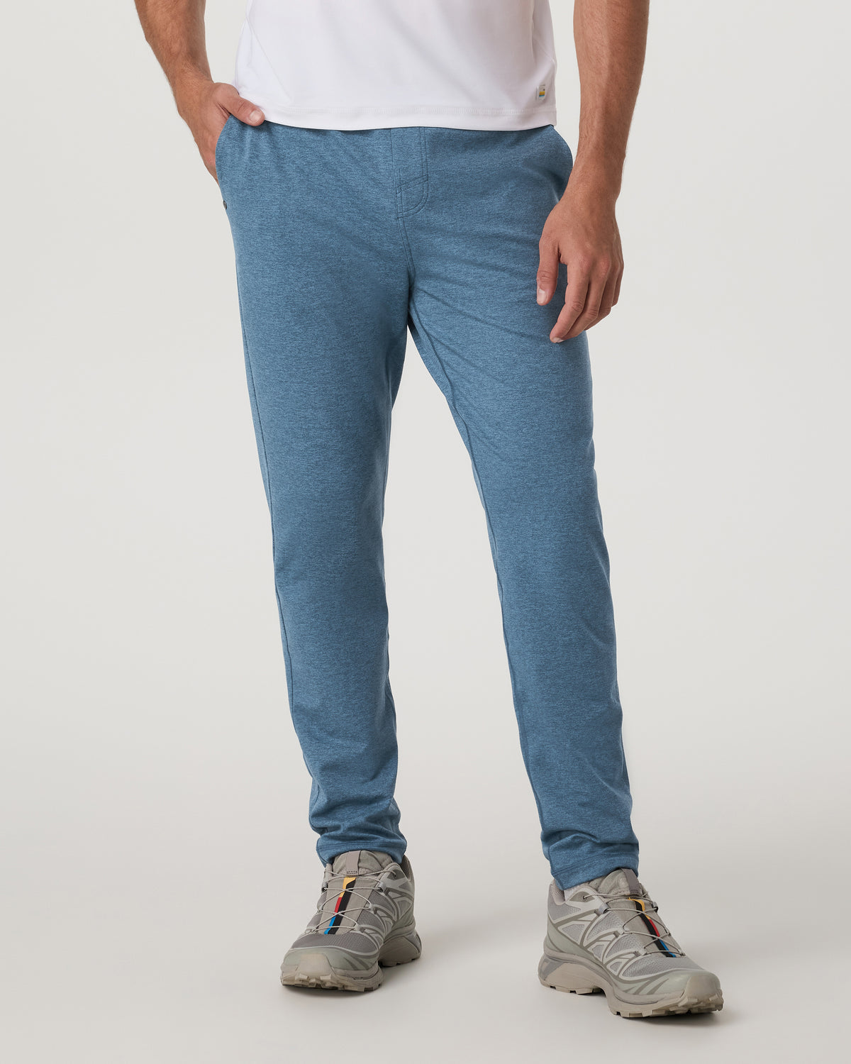 Men Vuori Coronado Pant 30" Men's Pool Blue Heather Pants